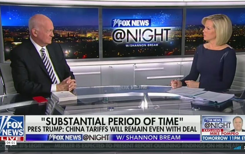 Michael Pillsbury Appears On ‘Fox News At Night With Shannon Bream’