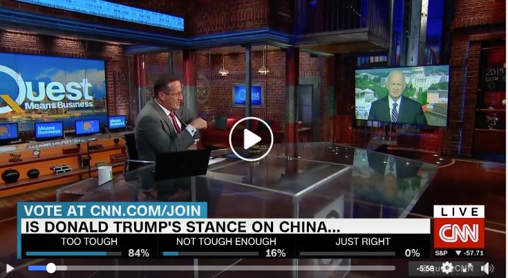 Trump Takes A Hard Line On China Tariffs