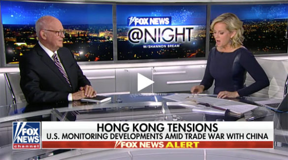 US monitoring Hong Kong protests amid trade war with China