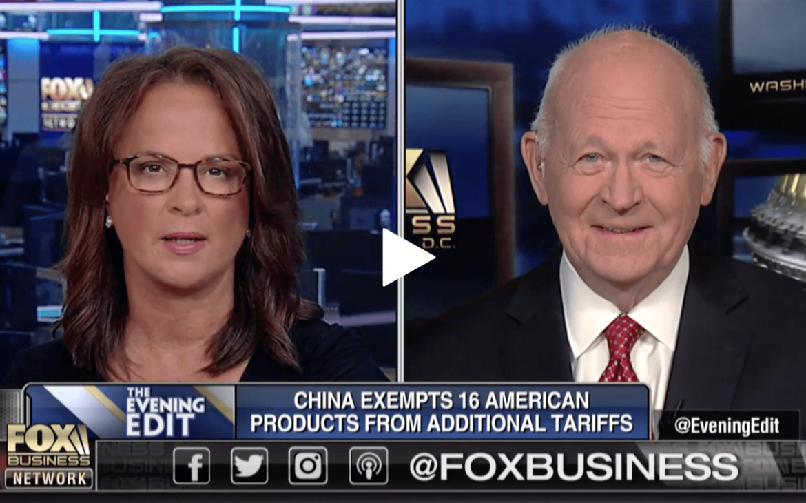 China Exempts 16 American Products From Additional Tariffs
