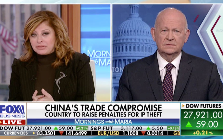 Pillsbury On China Trade: We Have To Be Careful Who We're Listening To