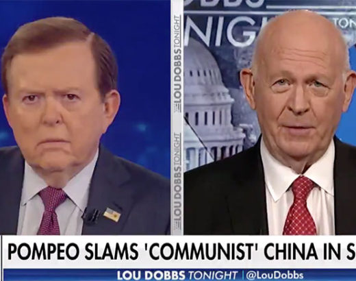 Pompeo Slams ‘Communist’ China In Speech Lou Dobbs Interviews Michael Pillsbury About The Speech