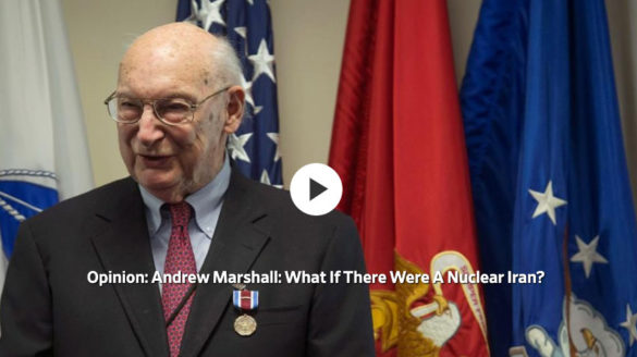 Andrew Marshall – The Pentagon strategist who saw the military threats of the future.
