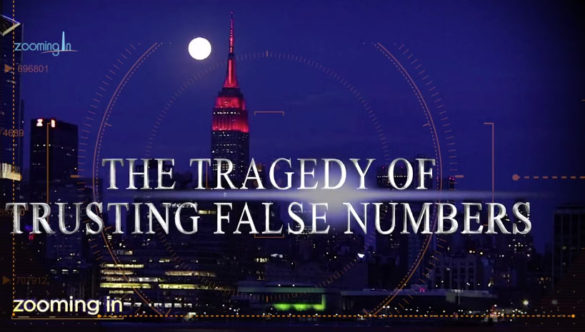 The Tragedy of Trusting False Numbers