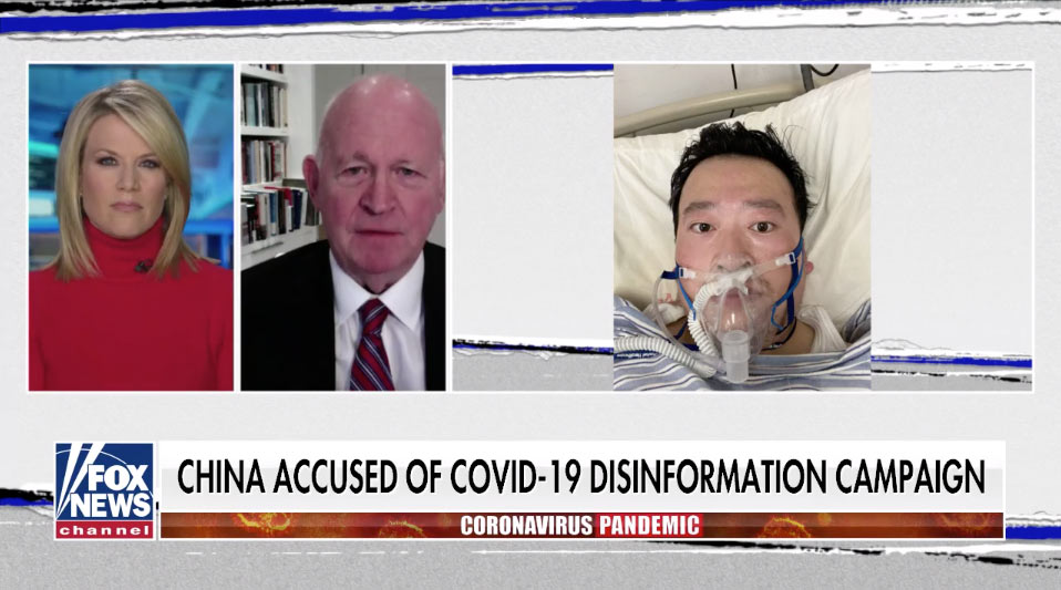 Pillsbury: China Lied About Human-To-Human Transfer Of Coronavirus