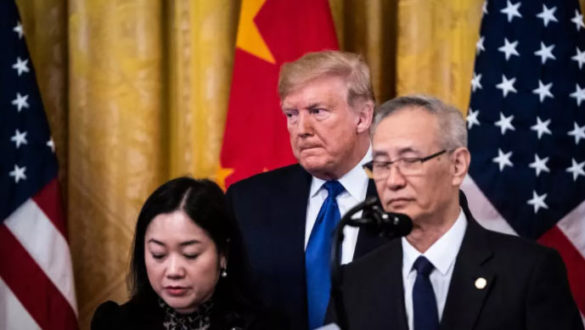 Trump expresses anger that his China trade deal is off to a rocky start, but he lacks obvious remedies