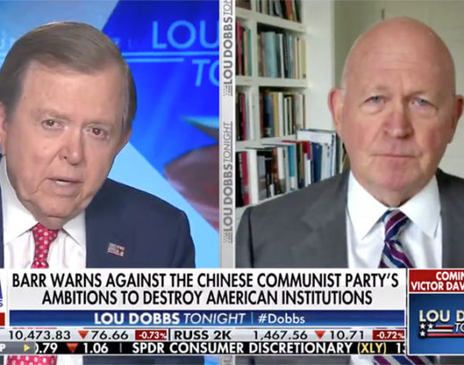 Barr Warns Against The Chinese Communist Party's Ambitions To Destroy American Institutions