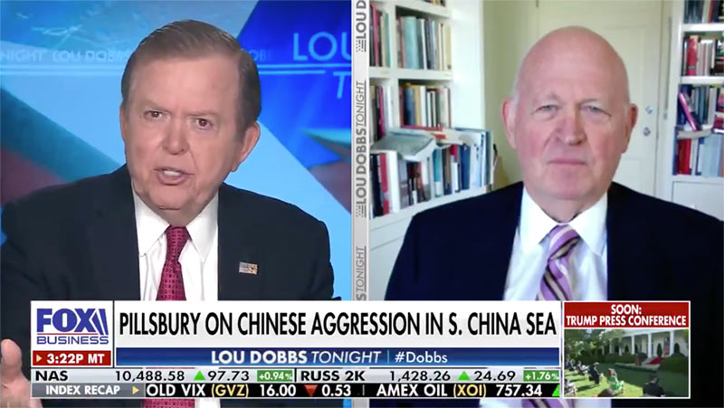 Pillsbury On Chinese Aggression In The South China Sea