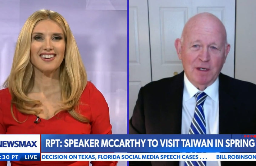 RPT: Speaker McCarthy to Visit Taiwan In Spring