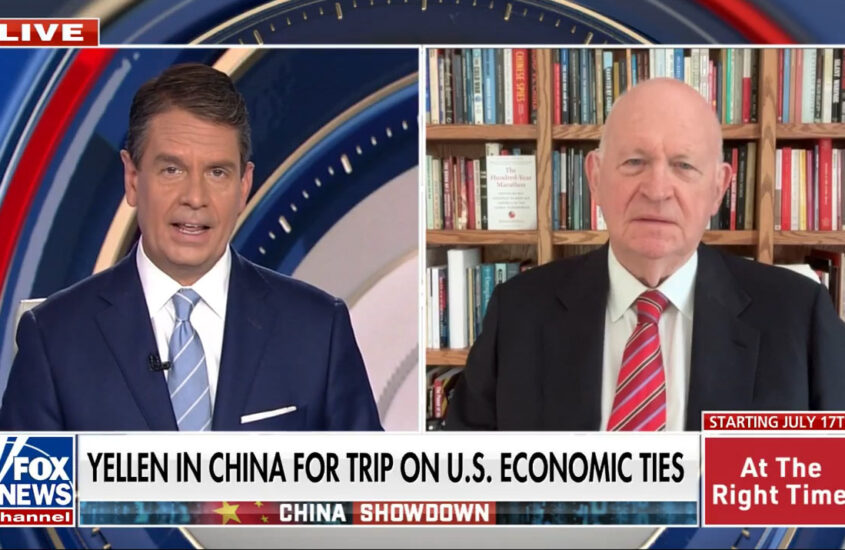 Sec. Yellen is ‘over optimistic’ about U.S.-China cooperation on economy: Michael Pillsbury