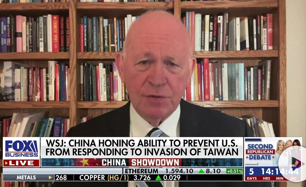 China practicing for war 'not just a military signal to scare people': Michael Pillsbury