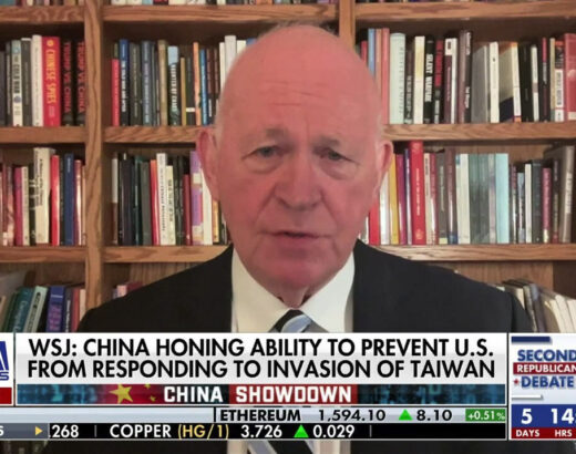 China practicing for war 'not just a military signal to scare people': Michael Pillsbury
