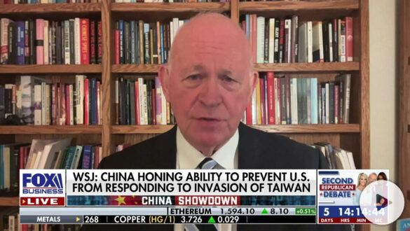 China practicing for war ‘not just a military signal to scare people’: Michael Pillsbury