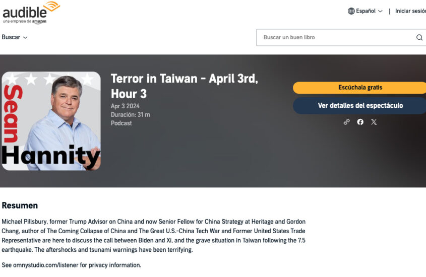 Terror in Taiwan - April 3rd, Hour 3, Sean Hannity