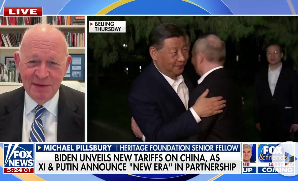 This is a 'strategic nightmare' to see Xi Jinping, Putin hug like this: Michael Pillsbury