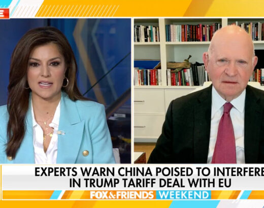 Expert warns China poised to interfere in Trump tariff deal with EU