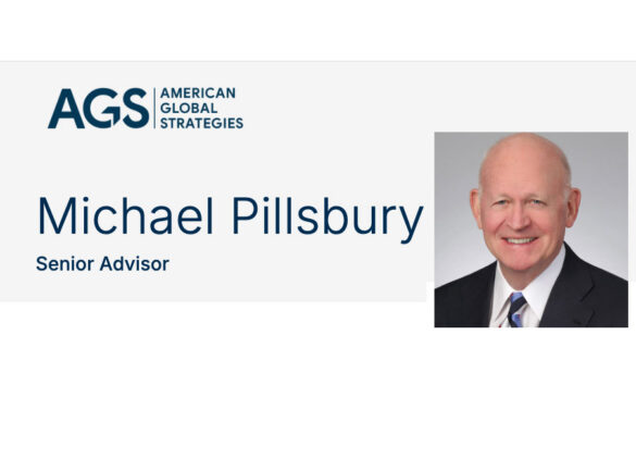 Michael Pillsbury Joins American Global Strategies as a Senior Advisor