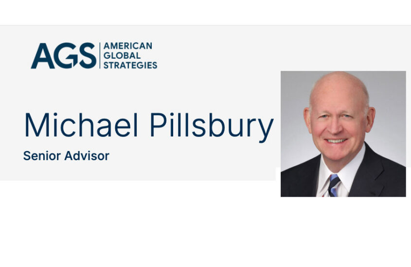 Michael Pillsbury Joins American Global Strategies as a Senior Advisor